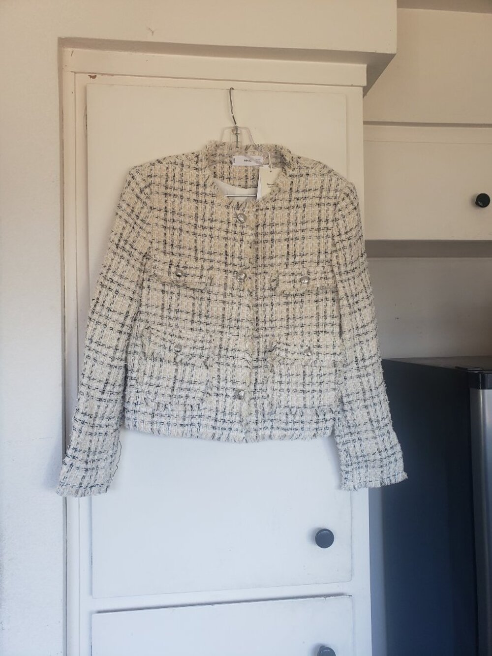 Ming Jacket Channel Like Tweed Size Large